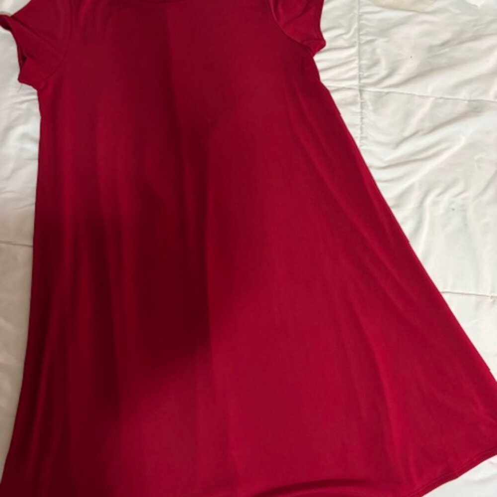 Red dress
